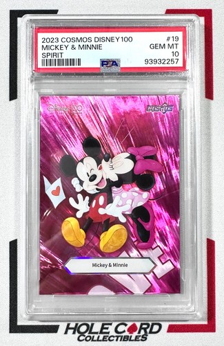 MICKEY & MINNIE PSA 10 2023 Kakawow Cosmos Disney 100 Spirit #CDQ-DS-19 MT GEMA 一