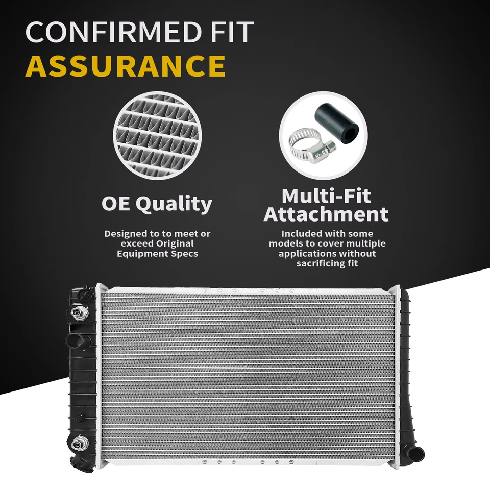 Radiator For 1995-97 Lincoln Town Car Ford Crown Victoria Mercury Grand Marquis - Image 4 of 4