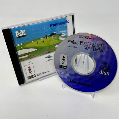 Pebble Beach Golf Links (3DO, 1993) Complete in Case