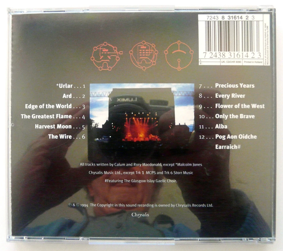 Runrig - Transmitting Live | CD neuwertig | Chrysalis | 1994 | 16p Booklet - Bild 3 von 3