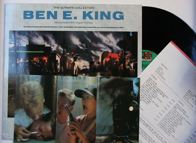 Ben E. King Stand By Me (Ultimate Collection) Eu LP 1987 + PR-Sheet +Rare Folder