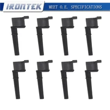 For Various Lincoln Ford GT Mustang DG512 C1141 Set: 8 Ignition Coils IRONTEK