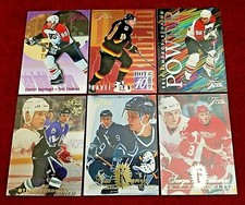 1994-Flair Fedorov Hot Numbers Bure Center Spotlight Lindros 1996 Yzerman Sakic 