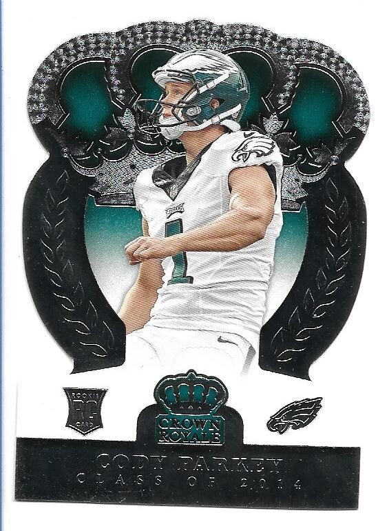 Cody Parkey 2014 Panini Crown Royale Rookie #200 Retail Philadelphia Eagles RC