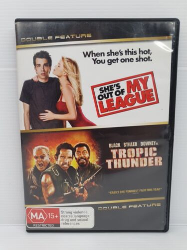 She's Out Of My League / Tropic Thunder DVD 2013 VGC 2-Disc Set Free Postage R4 - Picture 1 of 5