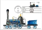 Dr Jim Stamps Gowan & Marx 1839 Locomotive First Day Issue Maximum Card