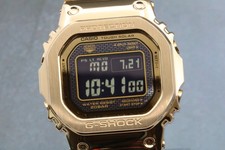  MINT Casio G-Shock GMW-B5000GD-9 49mm Gold Stainless Steel Men  s watch JAPAN