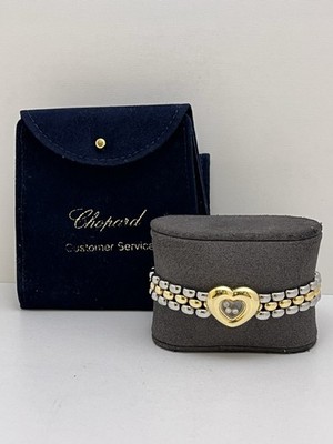 Chopard Happy Sport Diamanten Bicolor Armband 750/-18k Bicolor Länge:18cm/42.8gr