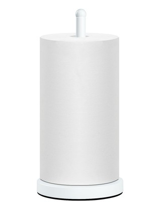 Metal Paper Towel Holder Countertop, Heavy Duty Base Stand Roll Dispenser for...