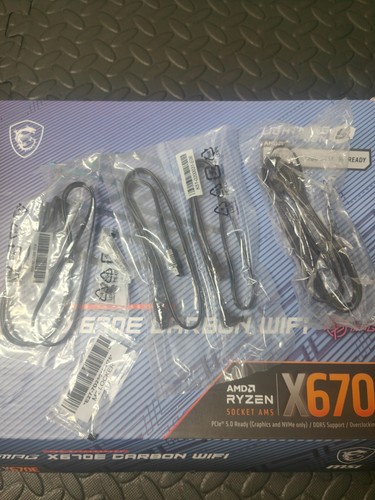 MSI MPG X670E CARBON WIFI Socket AM5, AMD Motherboard Excellent condition - Photo 8/8