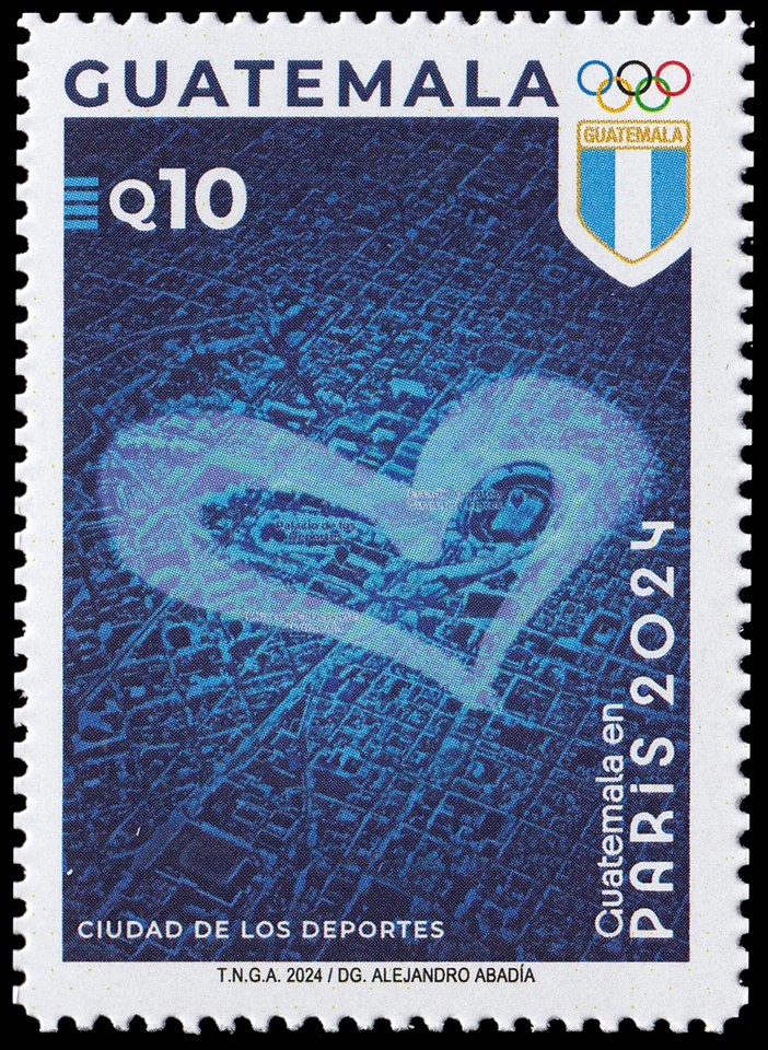 Guatemala 2024 Olimpiadas París 2024 MNH