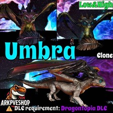 Umbra / Dragontopia Dragon clone ASA PVE  ARK...