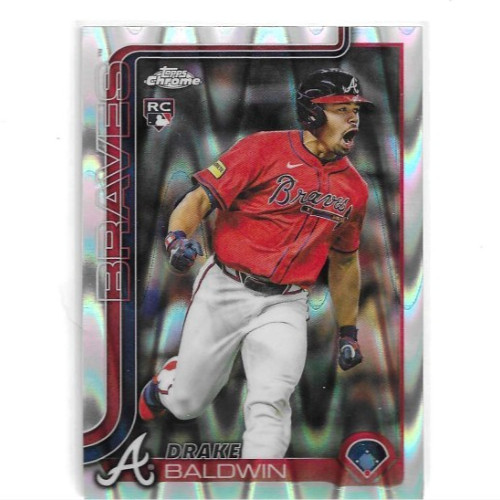 2025 Topps Chrome Update - Drake Baldwin #USC96 RayWave Refractor (RC) - Braves