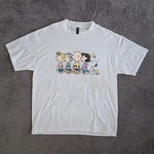 Classic Peanuts Gang Walking Graphic Tee Unisex Cotton Gift