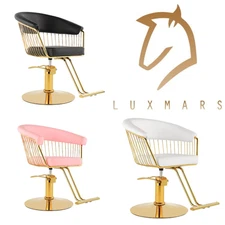 Heavy Duty Barber Chair Hydraulic Salon Chair with 360° Swivel for Hair Stylist