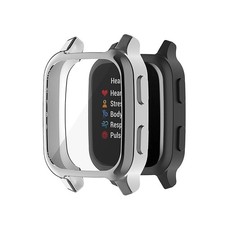 Electroplating TUP Protective Case Screen Protector for Garmin Venu SQ Watch