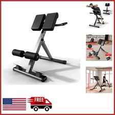 Multi-Purpose Adjustable Roman Chair for Home Gym - Foldable Workout Equipment