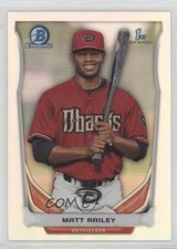 2014 Bowman Draft Chrome Refractor Matt Railey #CDP95 0a3