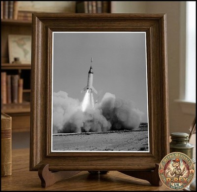 Little Joe Rocket Mercury Lab gedrucktes Foto: 10''x8''