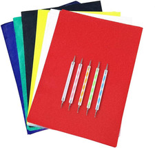 120Pcs A4 Transfer Paper with 5Pcs Embossing Stylus,Tracing Paper Copy Paper Car