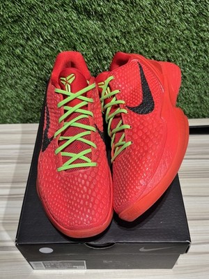 Size 10.5M/12W - Nike Kobe 6 Protro Reverse Grinch Sz 10.5 FV4921-600 Pre-Owned
