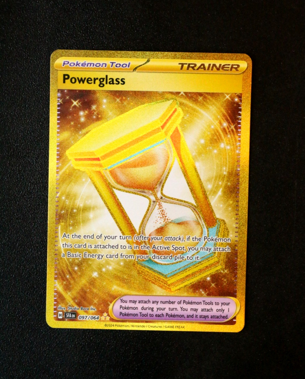 Pokémon Card TCG - Powerglass 097/064 - Shrouded Fable - Hyper Rare - NM ⭐