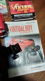 Nintendo Virtual Boy Console 7 Game Software Bundle Tetris Golf Force JP Lot RA