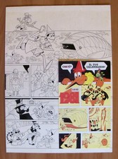 Tavola originale PINOCCHIO per il Centenario, 1981 - Firmata BOTTARO - 34x48*