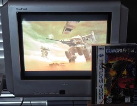 GunGriffon (Sega Saturn, 1996) Authentic & Complete w/ Registration Card!