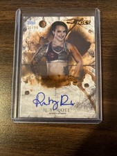 2018 Topps WWE Undisputed #UA-RRT Ruby Riott NXT Autograph Auto /99 Orange