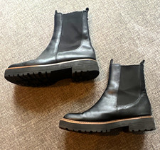 Sam Edelman Laguna Black Leather Chelsea  Boo...