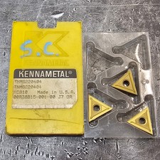 Qty 3 Kennametal TNMG 431 220404 TNMG431 TNMG220404 KC810 Grade Carbide Inserts
