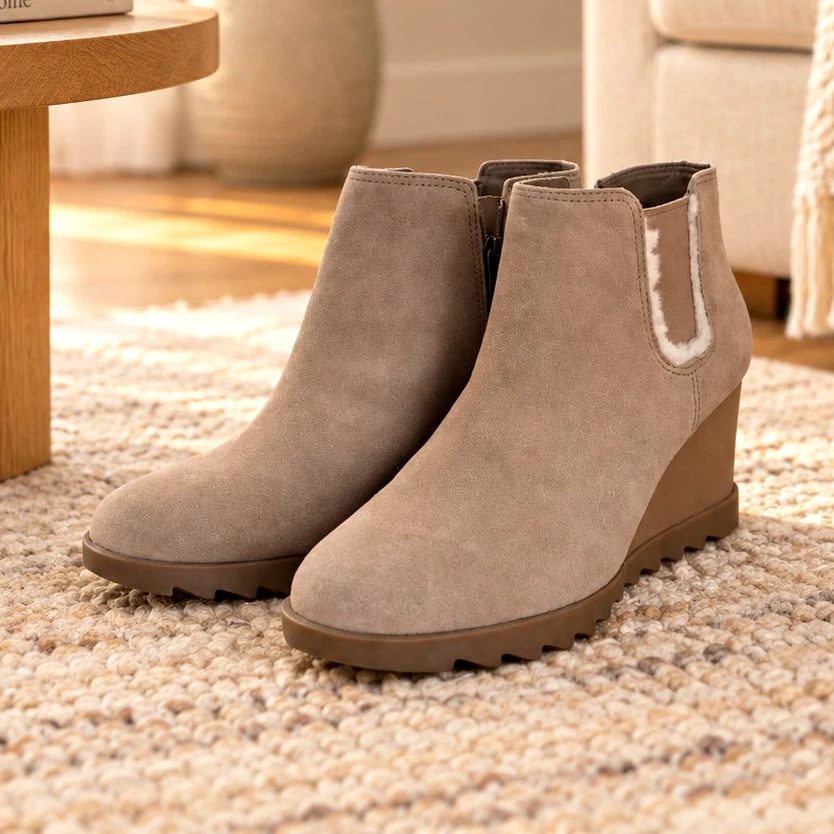 Wedge Boots for Women for sale | eBay