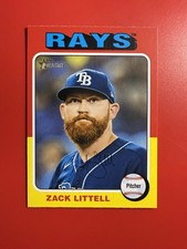 2024 Topps Heritage High Number Short Print SP #713 Zach Littell