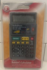 Vintage New Sealed RadioShack Digital Builders Calculator 22  452