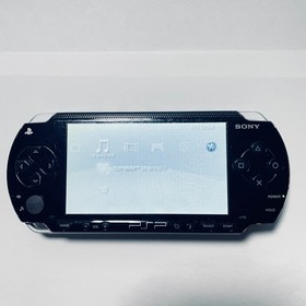Sony PlayStation Portable PSP-1000 Console Black Video Game w/Battery Japan