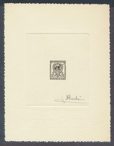 Laos 33 1956 6k United Nations Admission scarce artist signed watermarked proof