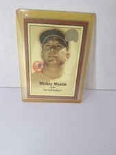 スポーツ選手 2000 FLEER Feel The Game Mickey Mantle 2000 Fleer Tradition Update Mantle Pieces Mickey Mantle Game-Worn