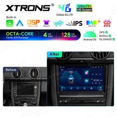 Android 14 For Porsche 911 997 Cayman Boxster 987 Car Stereo GPS Radio CarPlay