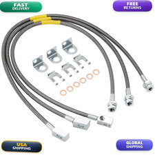 Racewill 89715 Stainless Brake Lines Extended Brake Lines For 4-6 Lift Racewill 89715 Stainless Brake Lines Extended Brake Lines For 4-6 Lift