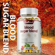 Blood Sugar Blend - Blood Sugar Supplement, Lower Sugar  Blood Pressure