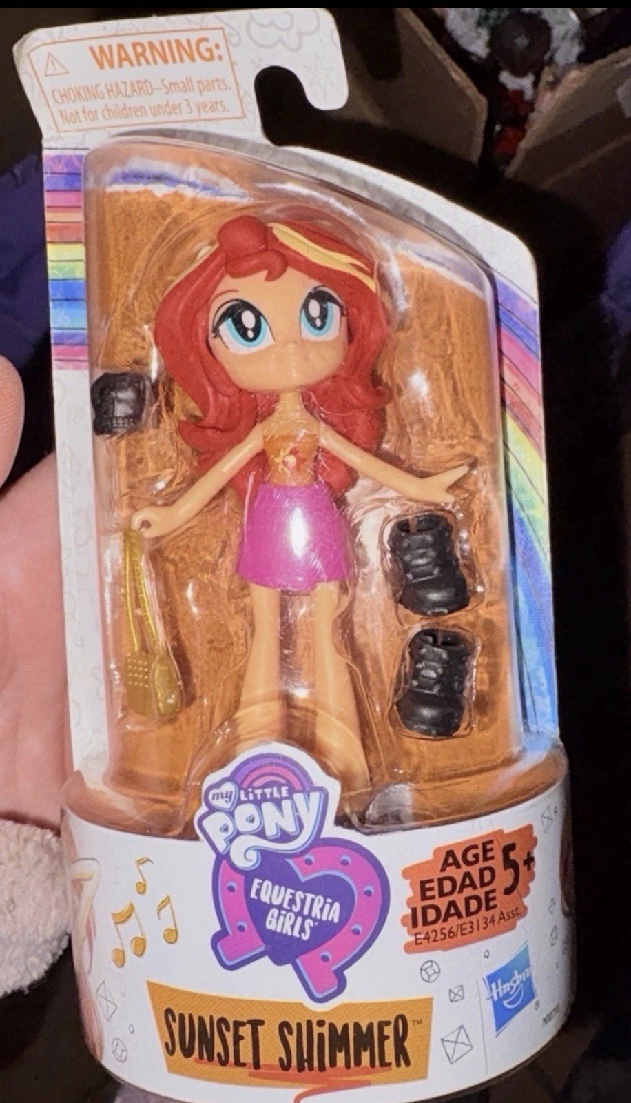 My Little Pony Equestria Girls Sunset Shimmer Mini Doll Fashion Squad 2018 NIP