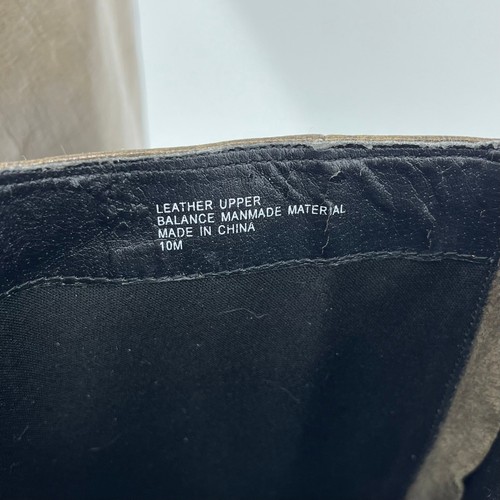 Nordstrom hohe Stiefel Damen braun Leder Keilabsatz Reißverschluss hinten (10) - Bild 11 von 11