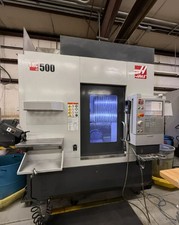 2020 Haas UMC-500 CNC Vertical Machining Center 5 Axis Probing TSC 10k RPM CAT40