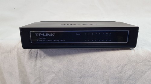TP-Link tl-sf1016d 16 Port 10/100 Ethernet Switch with Power Supply, Boxed - Photo 12/17
