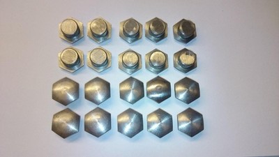 20 Radbolzen Kappen Mercedes Benz AMG NEU Gullideckel Felgen R107 W124 W201 W126