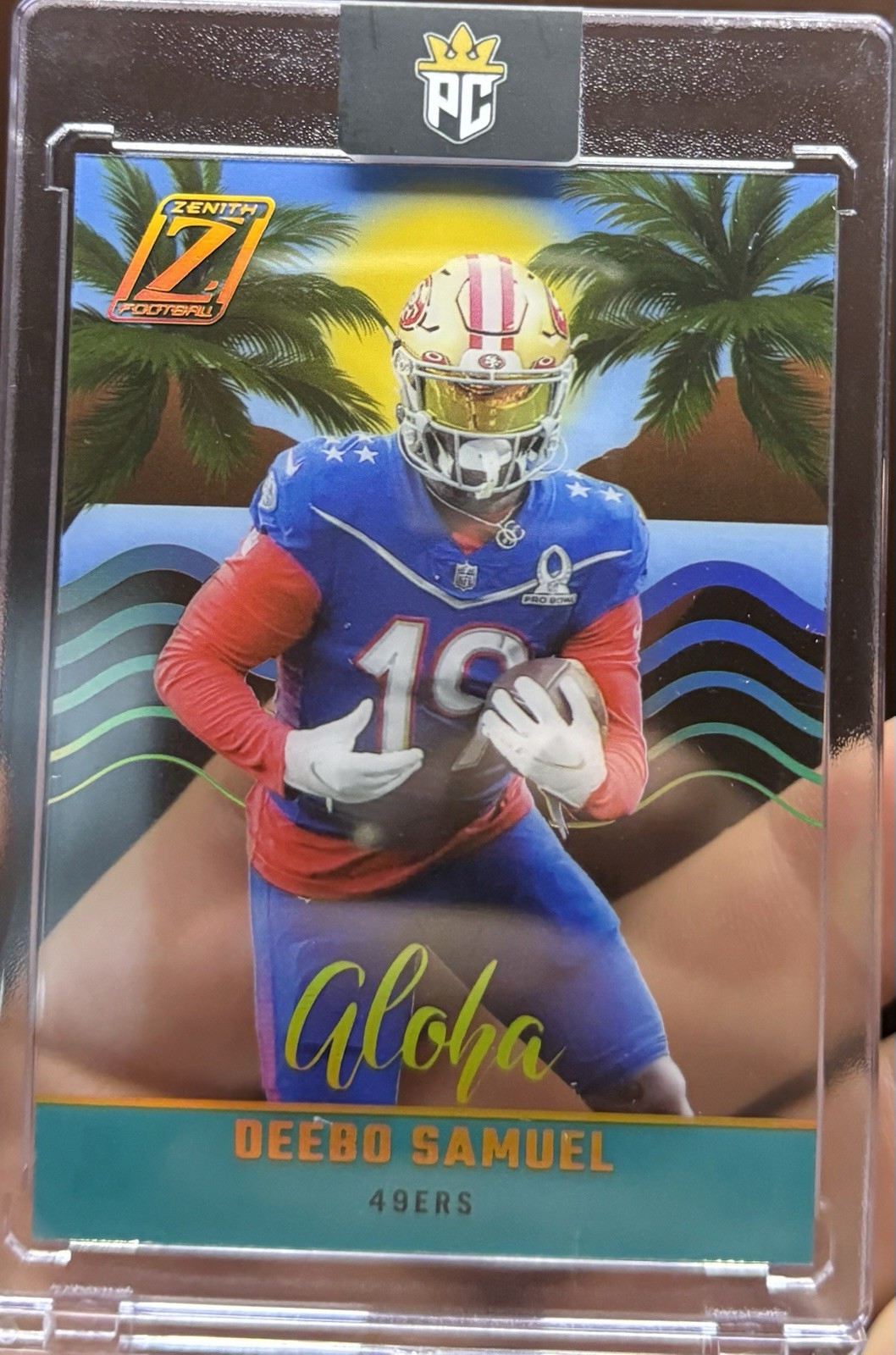 2022 Deebo Samuel Panini Zenith Aloha Case Hit! SSP SP San Fransisco 49ers AL-13