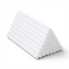 50PCS Humidifier Stick Filter Refill, 0.3"&times;4" Mini Air Diffuser Pure White