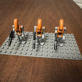 Lego Star Wars: Rocket Battle Droids Lot of 3 Sw0228 From Set 8086/8016