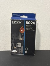Epson DURABrite 802XL T802XL120-S Ultra Black Ink Catridge
